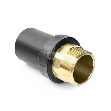 Przejście PE/mosiądz GZ 63 x 2" FOX