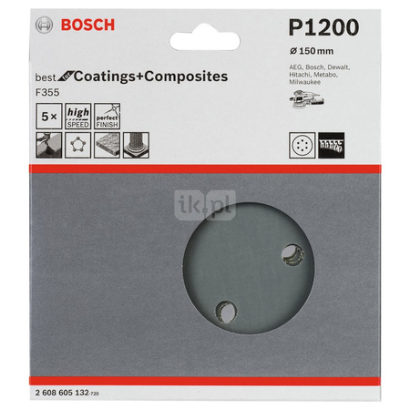 PAP. ŚCIER. BS D150 G1200 5PC