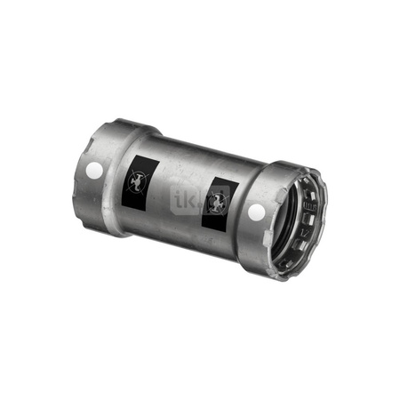 Megapress S-mufa przesuwna z SC-Contur stal niestopowa, powłoka cynkowo-niklowa, przyłącza zaprasowywane, nr wzoru 4315.5 dopuszczenie VdS centralne ogrzewanie zgodne z AGFW FW 524 DN: 32 D: 1¼