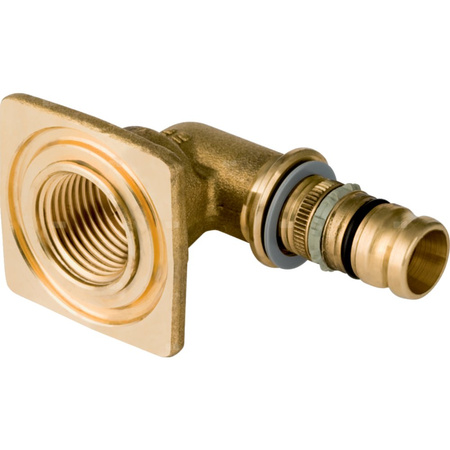 Kolano przyłączeniowe Geberit Mepla do spłuczek podtynkowych d16x1/2"