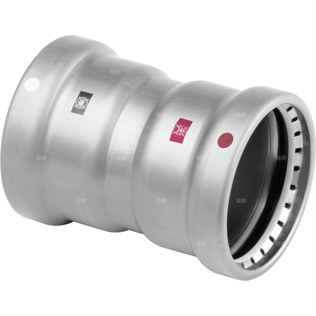 Megapress S XL-złączka przejściowa stal niestopowa, powłoka cynkowo-niklowa, nr wzoru 4213XL dopuszczenie VdS DN: 65 D: 2½ d: 76,1