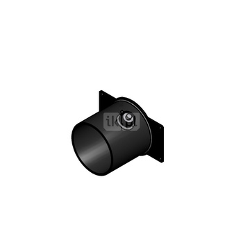 Czopuch fi 127 (poziome podłaczenie komina)