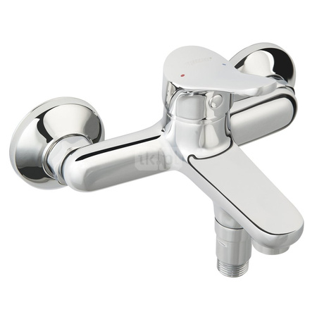 Bateria wannowa ścienna FERRO STILLO, kolor chrom