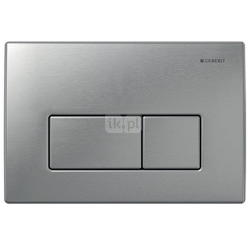 Przycisk uruchamiający Geberit Kappa50, przedni/górny, stal nierdzewna