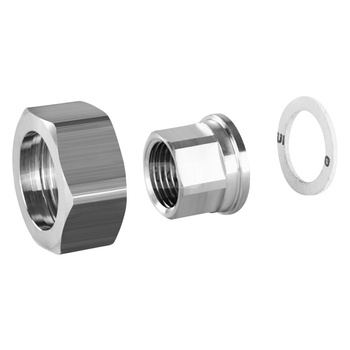 Złączka gwintowana typ 10, DN15, Gwint wewnętrzny, uszczelnienie płaskie