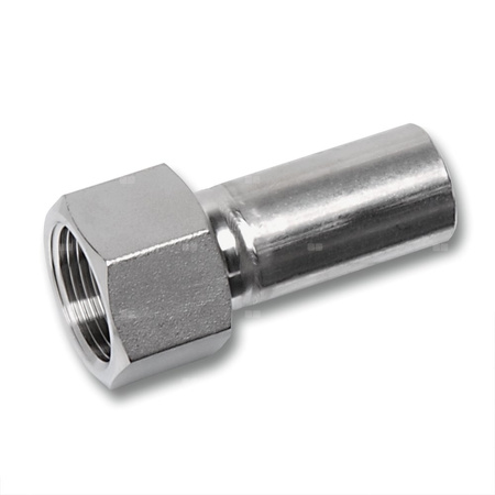 Przejściówka SANHA NiroSan Press, stal nierdzewna, 22 mm x 1/2'' (zz x GW)