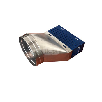 Redukcja z modułu segmentowego V1GTMSVT+75 na króciec DN 160