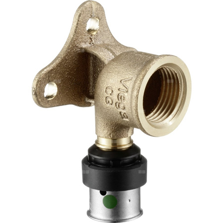 Kolano z lapami 20 x 1/2 brąz / błyszczący