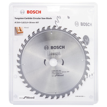 TARCZA PIL. ECO OP WO 254X3.0/2.0X30 40T