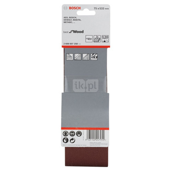 PAS BEZK. 75X533 BEST F/WOOD P120