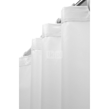 LEHNEN CONCEPT PRO Zasłonka prysznicowa, biała 1800x2000 mm