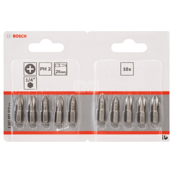 10ST PH KREUZS. BIT GR.2 XH 25MM