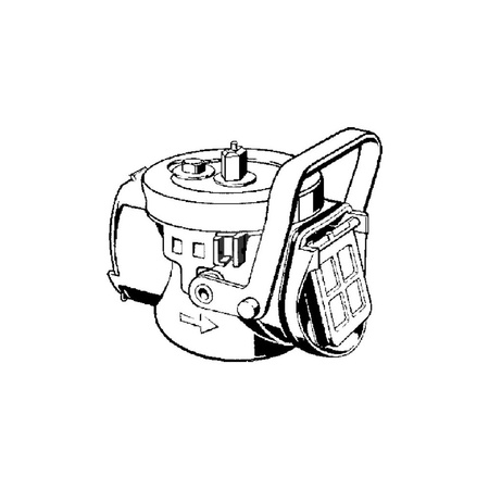 Wkładka, tworzywo sztuczne / szary do odpływów prysznicowych VIEGA 49893