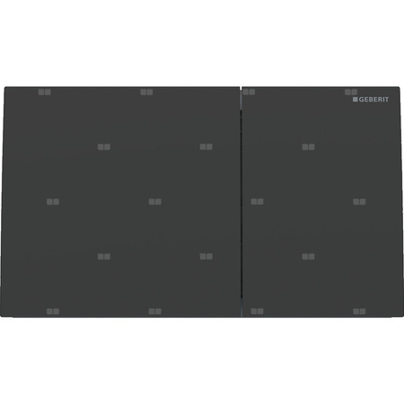 Przycisk uruchamiający Geberit Sigma70, przedni, czarna stal nierdzewna