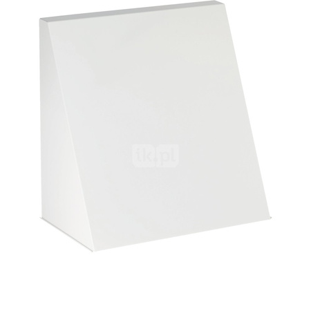 Pokrywa zewnętrzna ze stali nierdzewnej STIEBEL ELTRON LTM decent. BAVA 410 W / biały