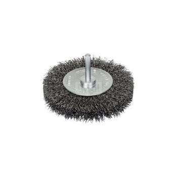 Druciane szczotki tarczowe do wiertarek drut falisty, 100 mm