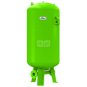 Naczynie wzbiorcze REFLEX Refix DT, pojemność 400 l, 16 bar / 70'C, kolor zielony, do instalacji C.W.U.