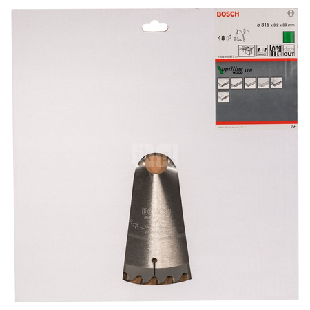 Tarcza pilarska Optiline Wood PIŁA TARCZ.-T OPTI 315X3.5X30Z48