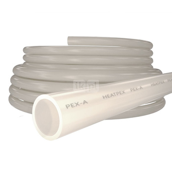 Rura PE-Xa/EVOH/PE-Xa HEATPEX 160 mm x 14.6 mm, izolacja kolor biały - kręgi 60m wielowarstwowa gładka