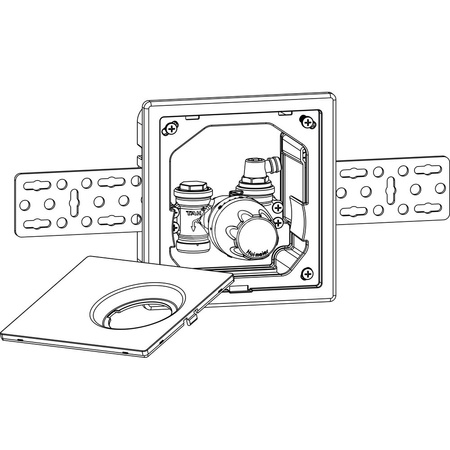 Podtynkowy regulator ogrzewania Multibox Mini DX
