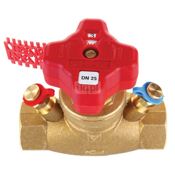 Zawór regulacyjno-pomiarowy HERZ STRÖMAX-GM mosiądz, DN 15 LF MZ x MZ, 2.16 Kvs