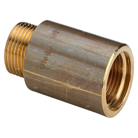 Przedłużka VIEGA 1513, mosiądz / mosiądz, 1/2'' x 20 mm (gz x gw)