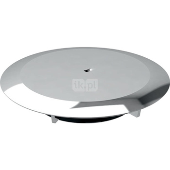 Pokrywa odpływu Geberit d90, do syfonu brodzikowego, wysokość zasyfonowania 30/50 mm, czarny mat