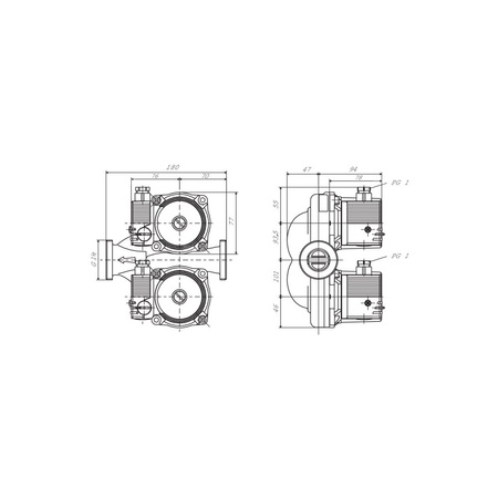 Pompa obiegowa WILO Star-ZD 25/6-3 1x230 V 50 Hz, PN 10/10bar