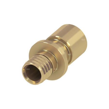 Połączenie do lutowania TECE flex, Cu, 16 mm x 15 mm (zz x lw)