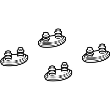 Podkładki gumowe deski, standardowe