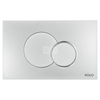 ECLIPSE 2 przycisk spłukujący, chrom mat