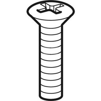 Śruba mocująca obudowę AqC8000, biały-alpin