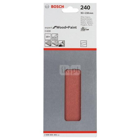 PAP. ŚCIER. RW 93X230 G240 10PC NS