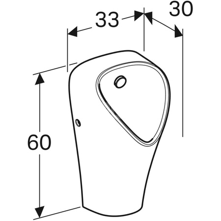 Pisuar Geberit Narva