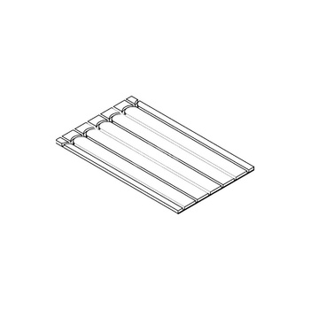 Panel dekoracyjny grzewczy chłodniczy VIEGA 123810 płyta gipsowo-włóknowa, wym. 1000 mm x 620 mm x 18 mm