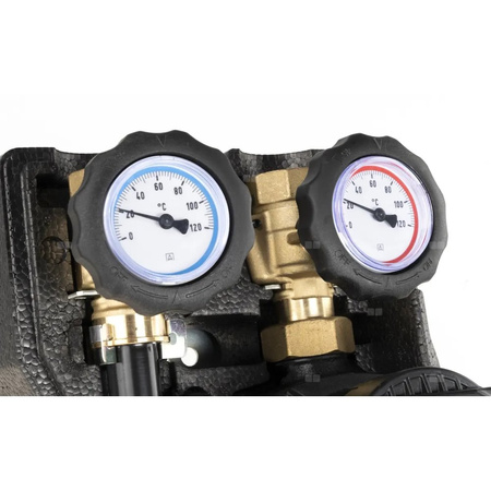 Grupa pompowa AFRISO BPG 241 GZ x nakrętka 1'' x 1'', z pompą obiegową, z siłownikiem arm 141