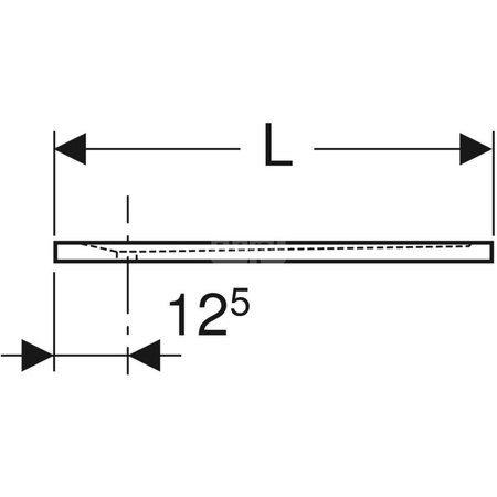 Brodzik kwadratowy Geberit Sestra 80x80 cm, grafit