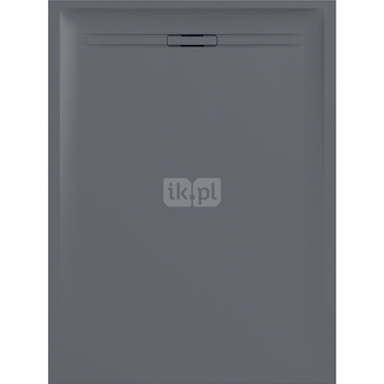 Brodzik prostokątny Geberit Sestra 160x70 cm, grafit