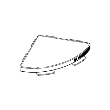 Advantix-ruszt Visign EA13 stal nierdzewna 1.4301, nr wzoru 4975.10 L: 185 H: 20 wykonanie: szczotkowany