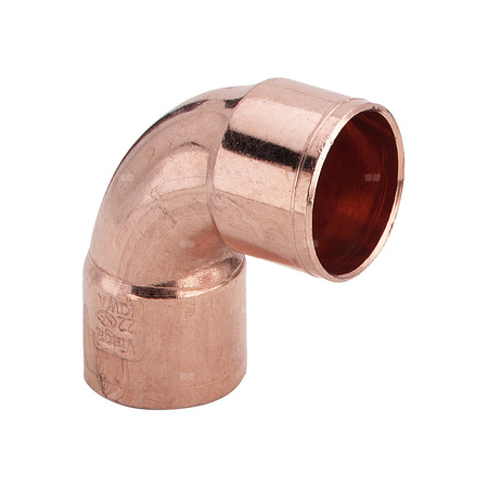 Kolano 90' VIEGA 95090 Jednoczęściowy, Cu / Cu, 14 mm (lw x lw), 25 mm