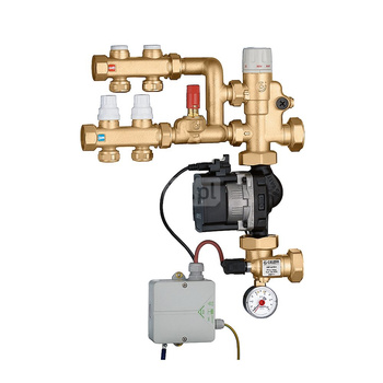 Zespół regulacyjny - regulacja stałotemperaturowa 3 x 3/4"GZ