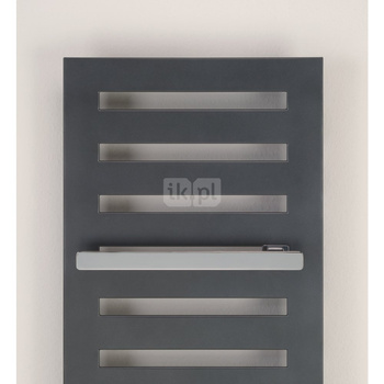 Grzejnik drabinkowy ZEHNDER Metropolitan Bar, wym. 1225 x 600 mm, kolor biały RAL9016, moc 653W