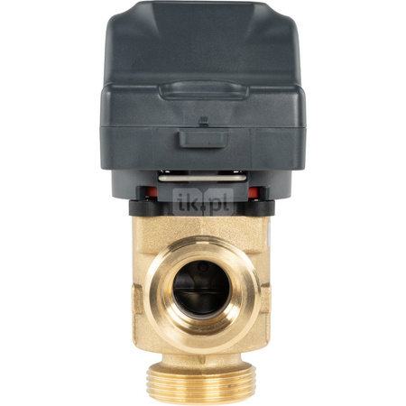 3-drogowy zawór strefowy AZV 844, DN25, G1 1/4", Kvs 11, 230 V AC, AB-B