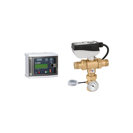 Elektroniczny zawór mieszający z programowalną dezynfekcją termiczną O11/2"M "ANTILEGIONELLA"