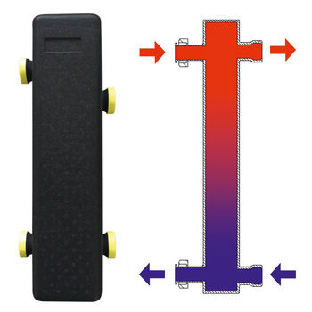 Sprzęgło hydrauliczne z izolacją GZ 6/4" 3 m3/h