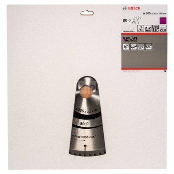 Tarcza pilarska Multi Material PIŁA TARCZ.-T MULTI 305×3.2/2.5×30Z80