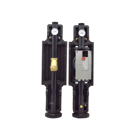 Grupa pompowa D-SA 250 – DN 40/32 (1 1/2”) z izolacją, bez pompy, z przyłączem pod pompę gwintowaną DN32(180mm)