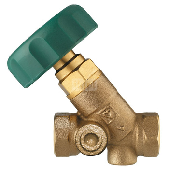 Zawór odcinający HERZ STRÖMAX-WD mosiądz DN 20 GW