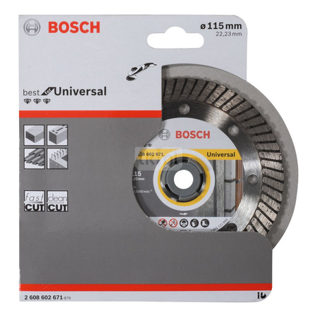 TARCZA DIAM. UNIV TURBO*** 115 /22,23