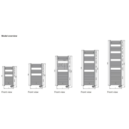 Grzejnik Zehnder Aura Kolor Biały (RAL 9016)